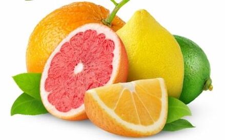 Vitamina në agrume për fuqinë mashkullore
